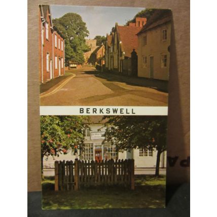 multiview, BERKSWELL, WARWICKSHIRE. unused postcard.. =