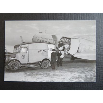 Manchester-Dublin-Belfast Air mail Service, Repro Postcard