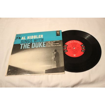 Al Hibbler 10" LP with Original Cover-AL HIBBLER SINGS WITH THE DUKE