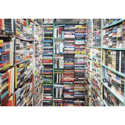 Evernew Bookstore Bras Basah Singapore Book Shop Postcard
