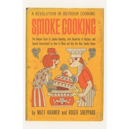 Smoke Cooking Matt Kramer Roger Sheppard 1967 Book Postcard