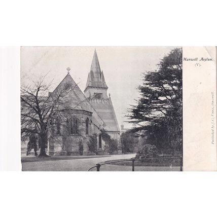 Hanwell Asylum Hospital Ealing London Antique Postcard