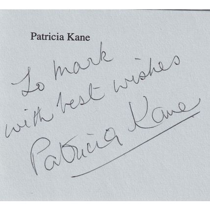 Patricia Kane Little Britain Stella The Bill Hand Signed Autograph Official Pape