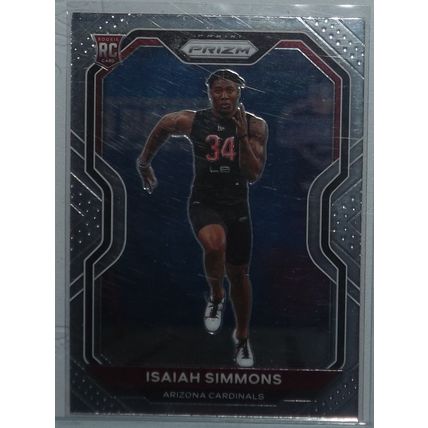 2020 Panini Prizm ISAIAH SIMMONS (Cardinals) Rookie Card #323
