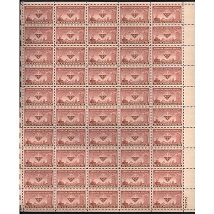 American Chemistry Society Sheet of Fifty 3 Cent Postage Stamps Scott 1002