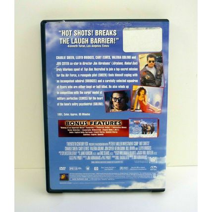 Hot Shots! DVD Twentieth Century Fox Widescreen Version 1991