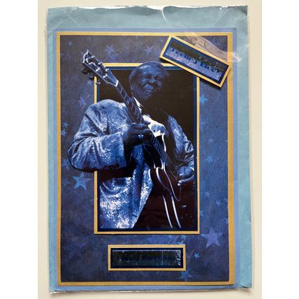 BIRTHDAY CARD FEATURING B.B. KING