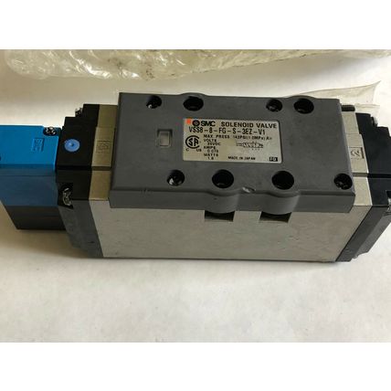 NEW SMC VSS8-8-FG-D-3EZ-V1 PNEUMATIC SOLENOID VALVE DC21-26V, 24 VDC,Sr