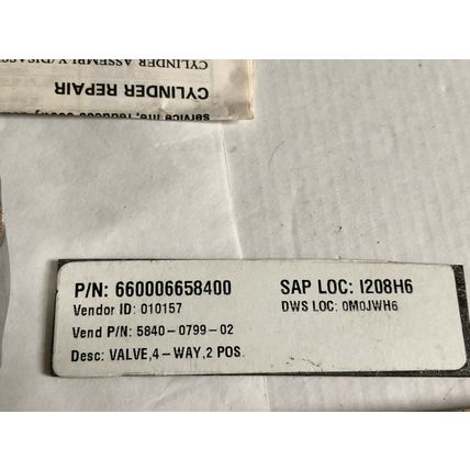 NEW ARO 5840 0799 02 AIR PNEUMATIC VALVE ARO FLUID POWER,5840079902,EJ