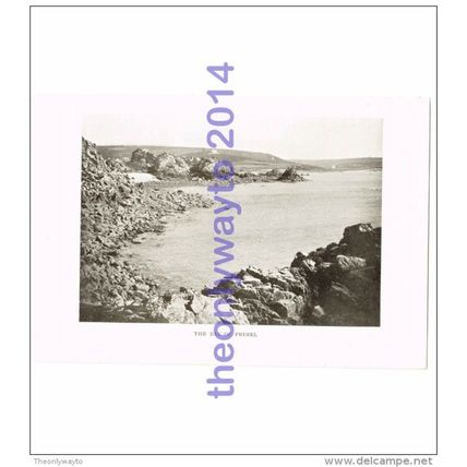 Bay of Primel, Brittany, France, Book Illustration (Print), 1912