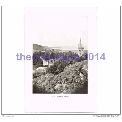 Saint Jean-Du-Doigt, Brittany, France, Book Illustration (Print), 1912