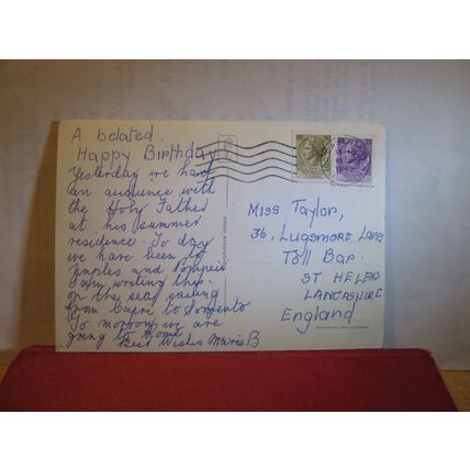 multiview, ISLE OF CAPRI, ITALY used vintage postcard 1969 postmark. =