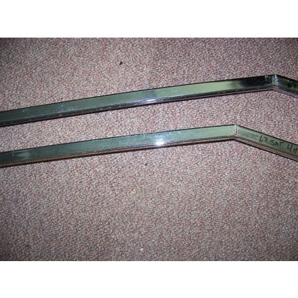 1967 PLYMOUTH SATELLITE ROOF DRIP RAIL WINDOW CHANNEL TRIM OEM BELVEDERE GTX