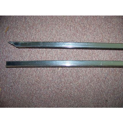 1967 PLYMOUTH SATELLITE ROOF DRIP RAIL WINDOW CHANNEL TRIM OEM BELVEDERE GTX