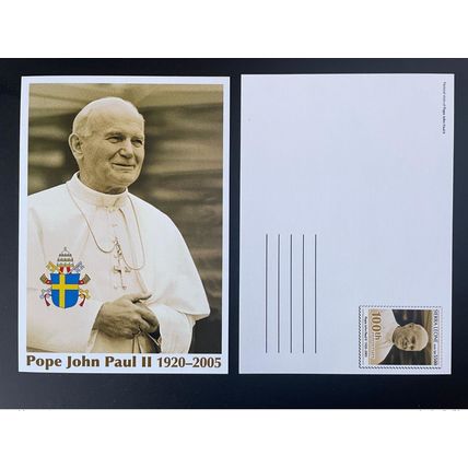 Sierra Leone 2020 Mi. ? Entier (I) Pape Pope Papst Jean Paul II Pastoral visits