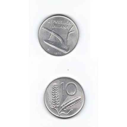 Rep. Italiana - L. 10 del 1976