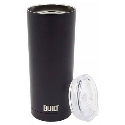 Built 5286362 Double Wall 20 oz Stainless Steel Tumbler - Black 5286362