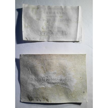 German Society in Philadelphia : 2 Ex Libris Bookplates - in English & German