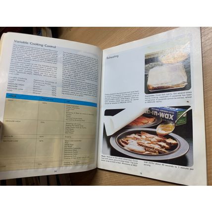RARE* VINTAGE "SANYO MICROWAVE OVEN COOK BOOK" RECIPES PAPERBACK BOOK (LL)