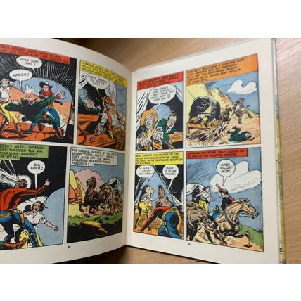 1957 "BUCK JONES ANNUAL 1957" COWBOY FICTION ILLUSTRATED ANNUAL BOOK (P3)