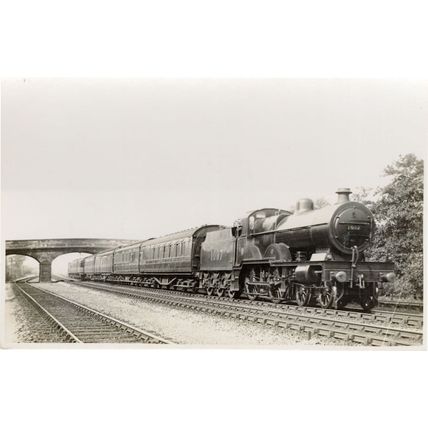 LMS 1097 Train Approaching Ambergate Derby 1926 Real Photo Old Postcard