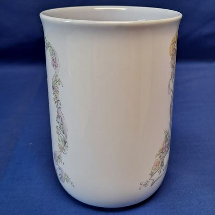 Vintage 1990 Enesco PRECIOUS MOMENTS JOAN COFFEE MUG Porcelain Tea Cup
