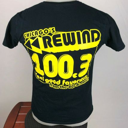 Chicago's 100.3 WSHE-FM Radio Rewind Feel Good Favorites 80's & More Med T Shirt