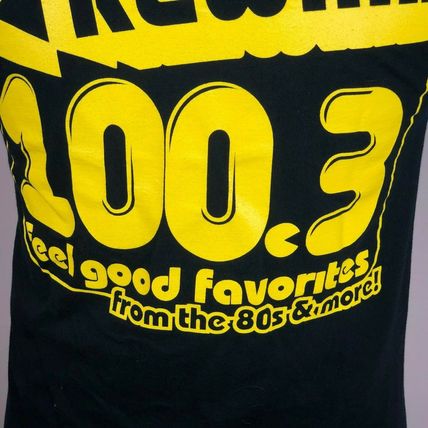 Chicago's 100.3 WSHE-FM Radio Rewind Feel Good Favorites 80's & More Med T Shirt