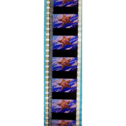 Pokemon . Pk KXH - C058f . 1 STRIP OF 5 - 35MM FILM CELLS