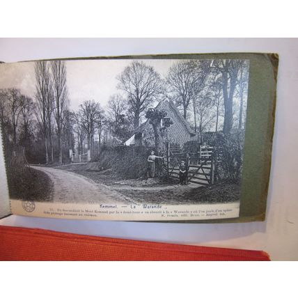 KEMMEL, BELGIUM. book of 10 x unused antique postcards c.1905 =