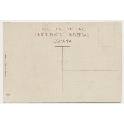 Tenerife. Valle Orotava Platanera early 20th C. RPPC Spain Nobrega 4148