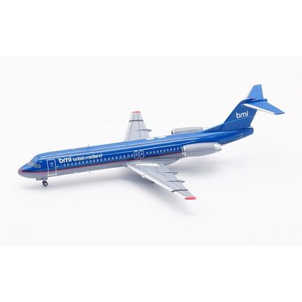 FOKKER 100 BRITISH MIDLAND REG: G-BXWF W/S - JCWINGS XX20303 1/200 - PRE ORDER