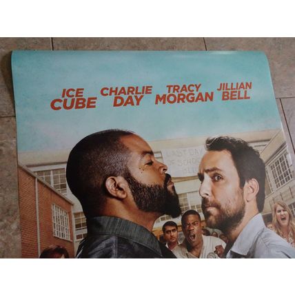 Fist Fight - Movie Poster with Ice Cube as Strickland and Charlie Day - Advance