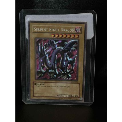 Serpent Night Dragon - MRL-103 - Secret Rare - Unlimited Edition Magic Ruler Yu-
