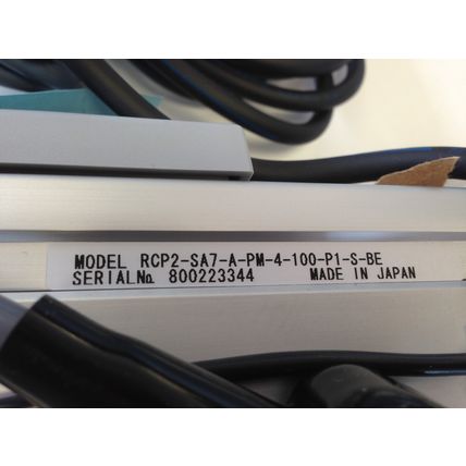 NEW IAI ROBO CYLINDER RCP2-SA7-A-PM-4-100-P1-S-BE ELECTRIC LINEAR ACTUATOR,FI