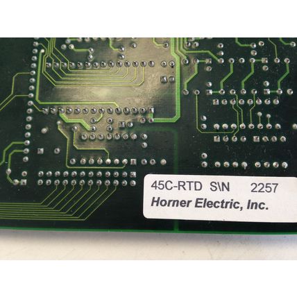 HORNER 45C-RTD HORNER ELECTRIC HORNER RTD MODULE 6-96 ET,EN