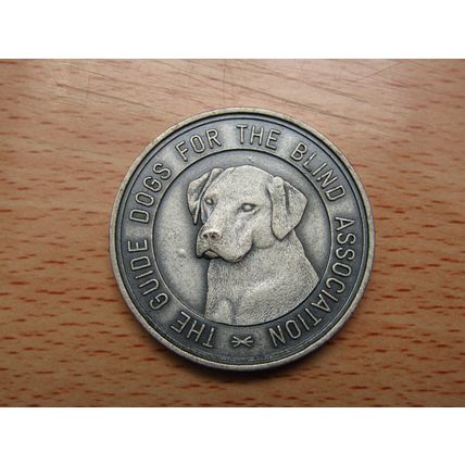 The Guide Dogs For The Blind Association Medal 40mm Labrador (e760)