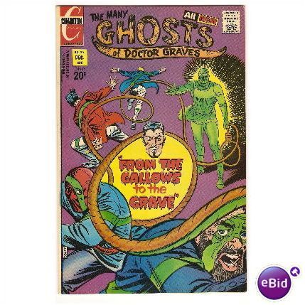 THE MANY GHOSTS OF DOCTOR GRAVES # 35 ( 1972 ) Steve Ditko cover