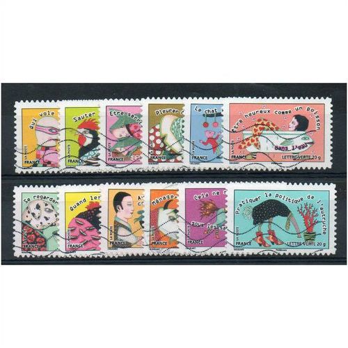 FRA 2013 (SET) 'JUMPING FROM ONE THING TO ANOTHER'(12v) FINE USED (EBID21749)
