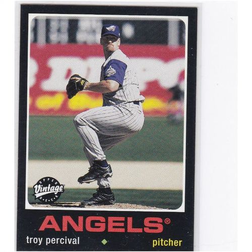 2002 Upper Deck Vintage Baseball Troy Percival