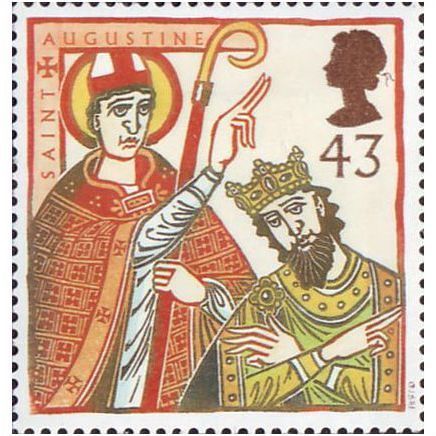 Great Britain 1997 Religious 43p St Augustine Unmounted Mint NHM SG 1974 Stamp