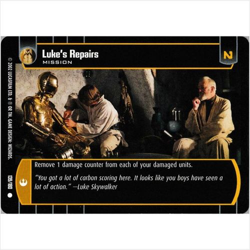 Star Wars TCG A New Hope - #139/180 - Luke's Repairs