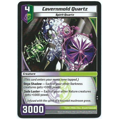 Kaijudo - Shattered Alliances - #73/80 - Cavernmold Quartz