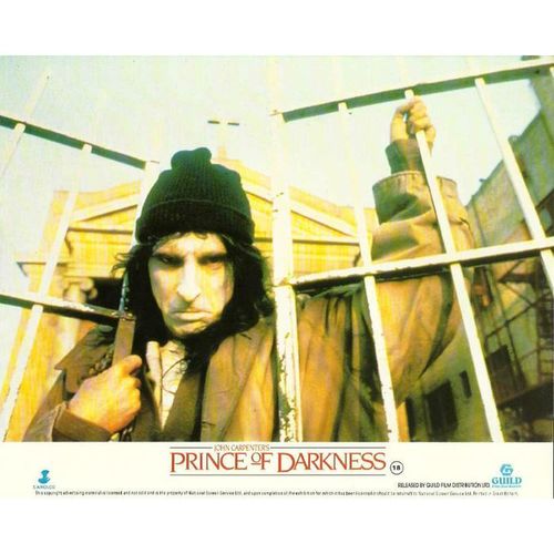 PRINCE OF DARKNESS Donald Pleasence, Alice Cooper 1987 F-O-H Stills Set (8)