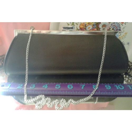 clutch purse faux leather Convertible shoulder bag sable brown pebble texture
