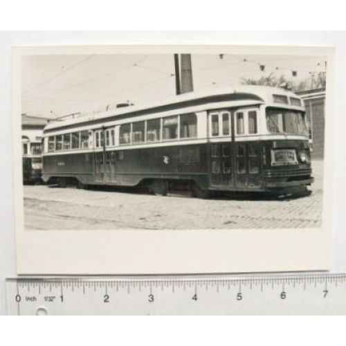 photograph Canada T.T.C. Tram 4260, April 22nd 1948