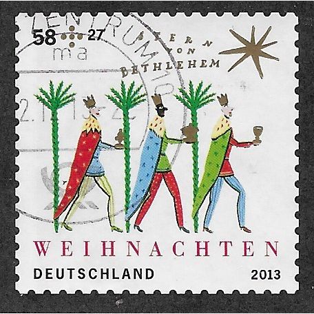 GER 2013 €0.58 + 0.27 (S/A) 'CHRISTMAS' FINE USED (EBID60-378)