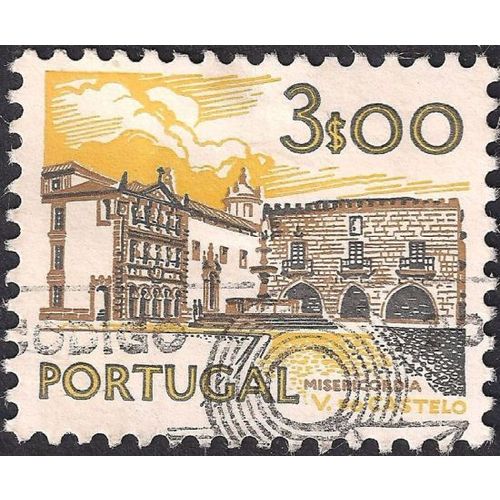 PORTUGAL, Misericordia v. da Castelo, orange 1972, 3.00 Esc, #2