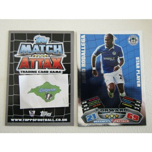 Topps Match Attax 2011 2012 Football Cards Teams N-W Card Variants (ef2)