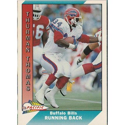 THURMAN THOMAS 1991 PACIFIC # 33
